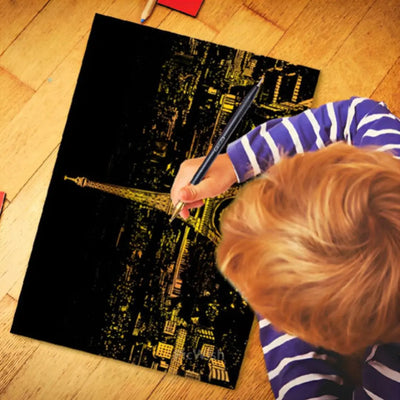 Peintures Magiques à Gratter pour Tous
