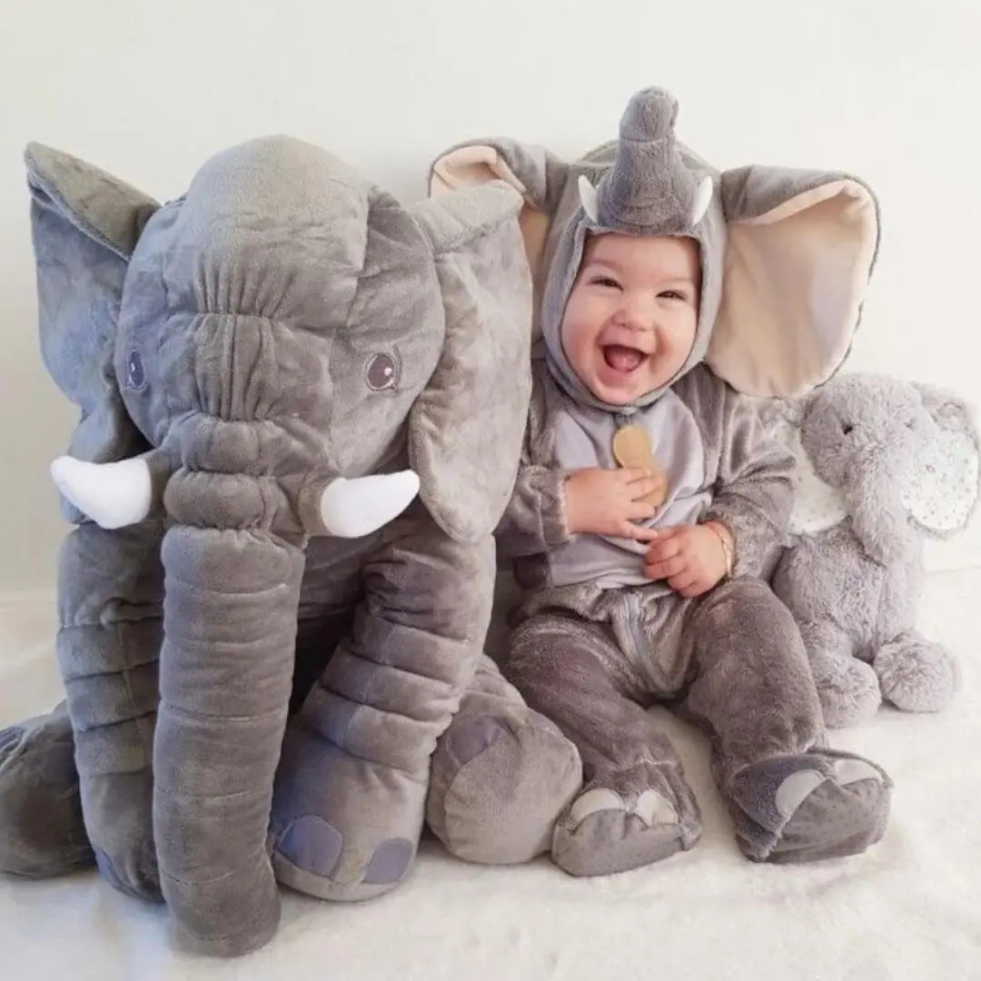 Peluche Éléphant Bébé - Aire de Jeux
