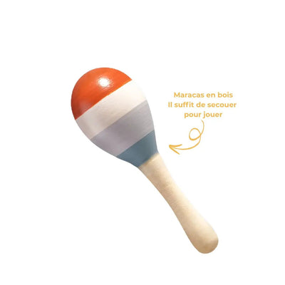 Premiers instruments de musique en bois pour bébé aire de jeux