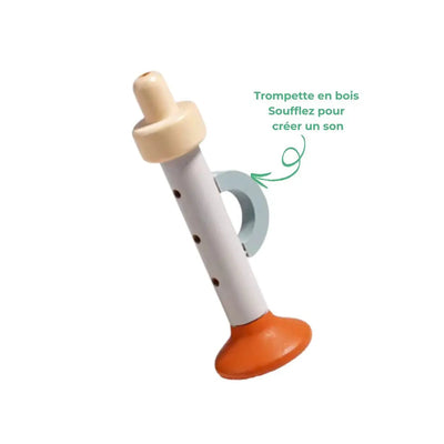 Premiers instruments de musique en bois pour bébé aire de jeux