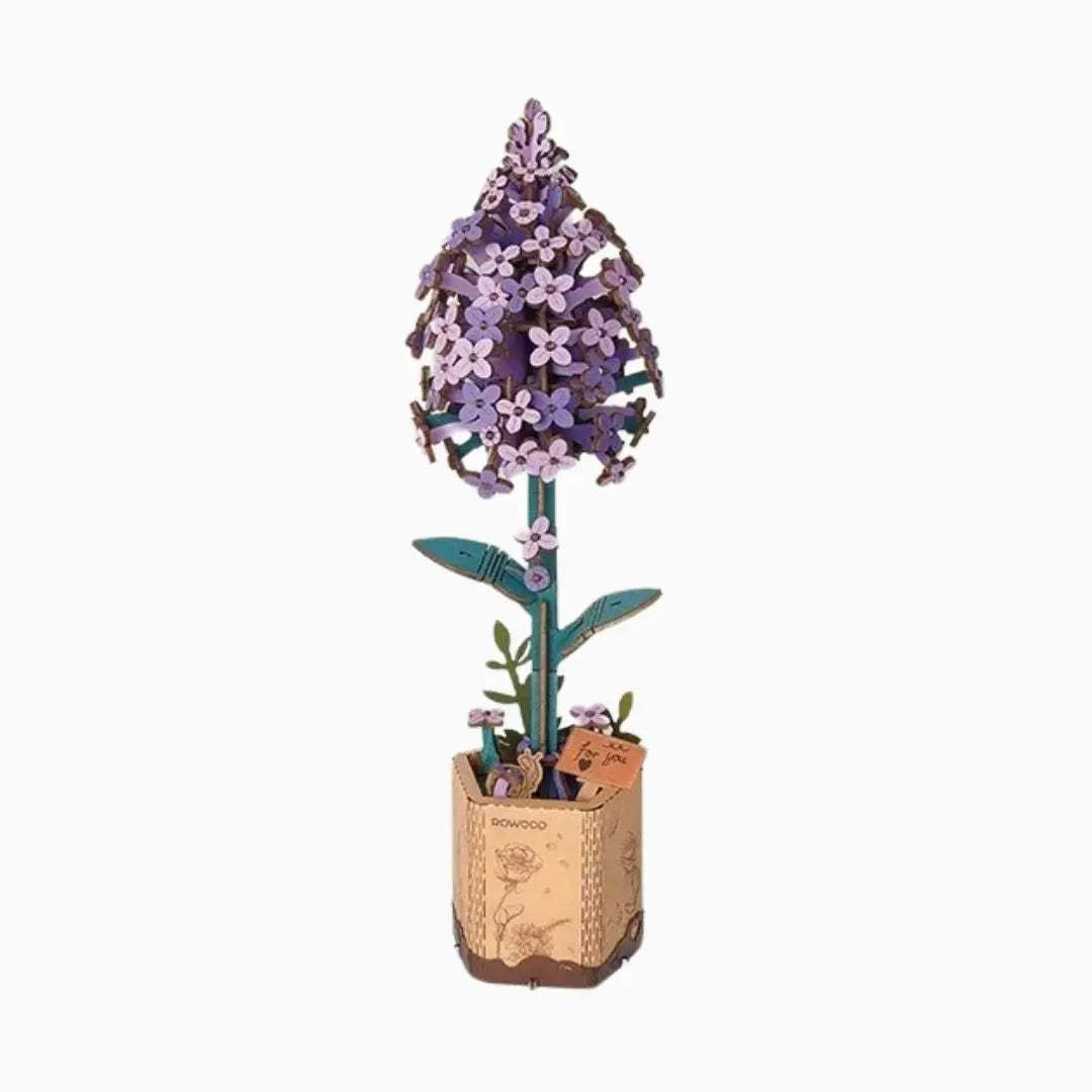 Puzzle 3D Fleurs en Bois Aire de jeux