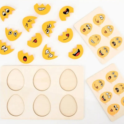 🧠 Puzzle Émotions Montessori aire de jeux