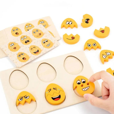 🧠 Puzzle Émotions Montessori aire de jeux