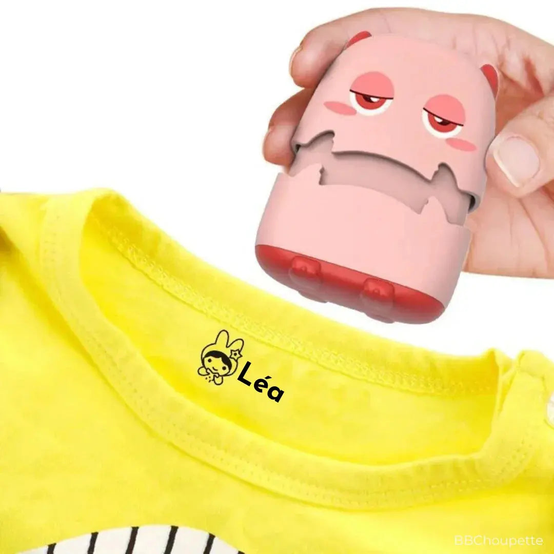 Tampon Personnalise pour Vetement Aire de jeux 