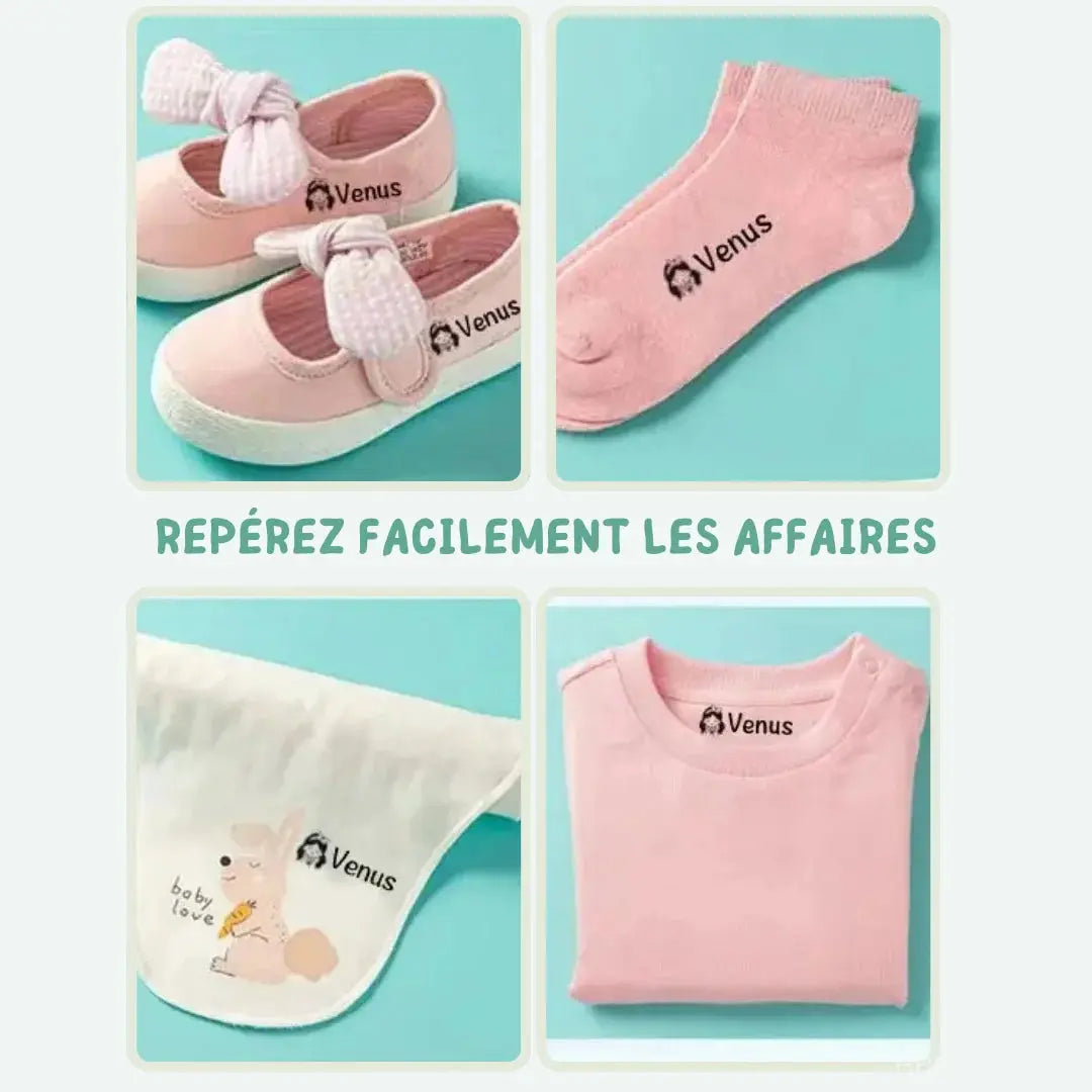 Tampon Personnalise pour Vetement Aire de jeux 