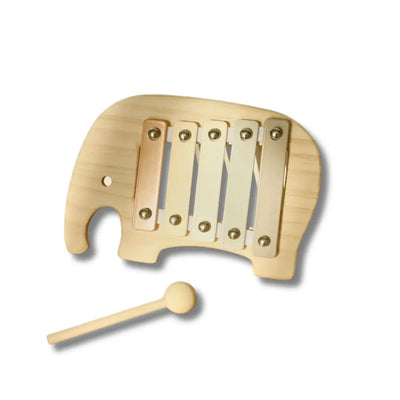 Offrez un éveil sensoriel unique avec ce xylophone bébé en bois.