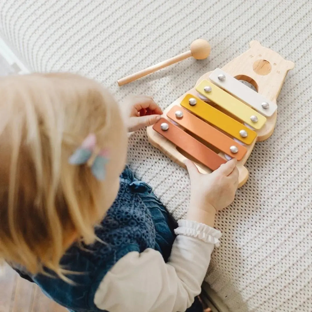 Xylophone en Bois Bébé HappyBear