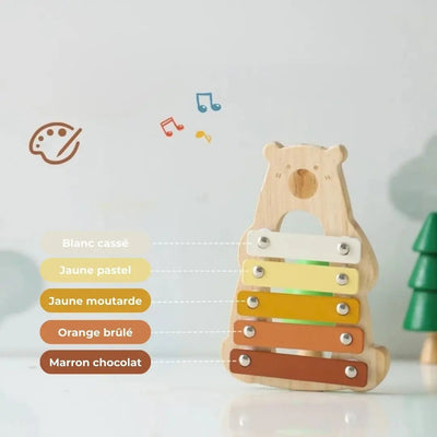 Xylophone en Bois Bébé HappyBear